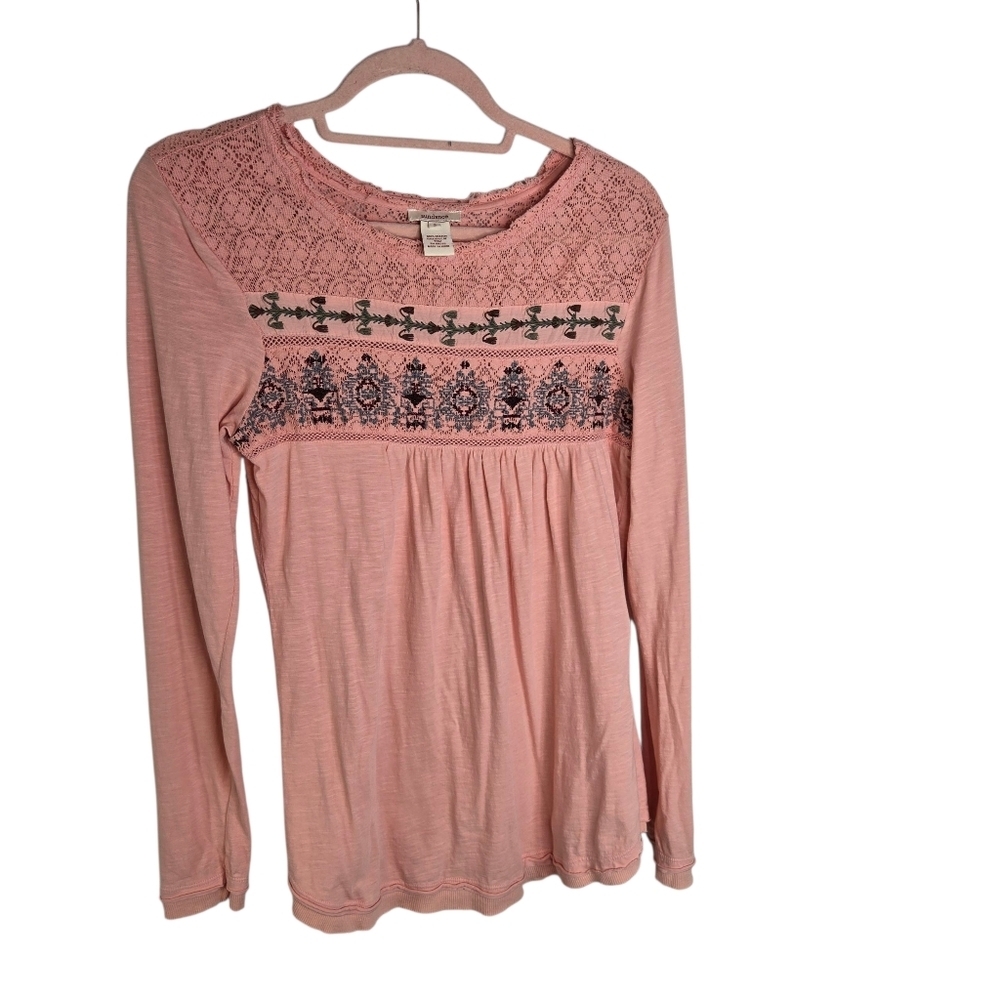 Sundance Creating Memories Embroidered Boho Top - image 2